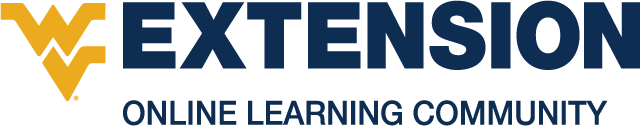 Logo of WVU Extension Service Online Community Learning System